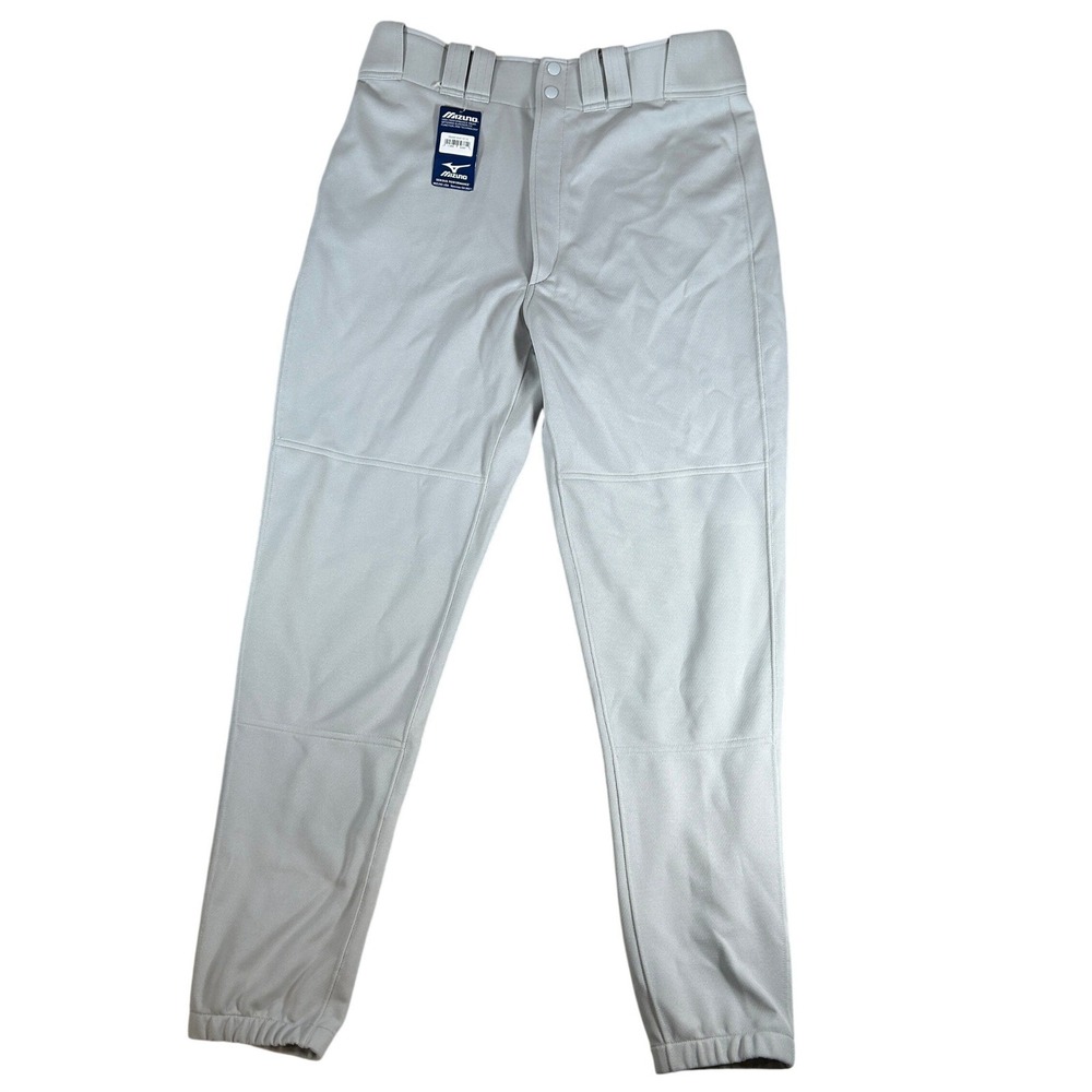Mizuno Mens XL Gray Baseball Pants Performance Athletic On-Field Gear New NWT